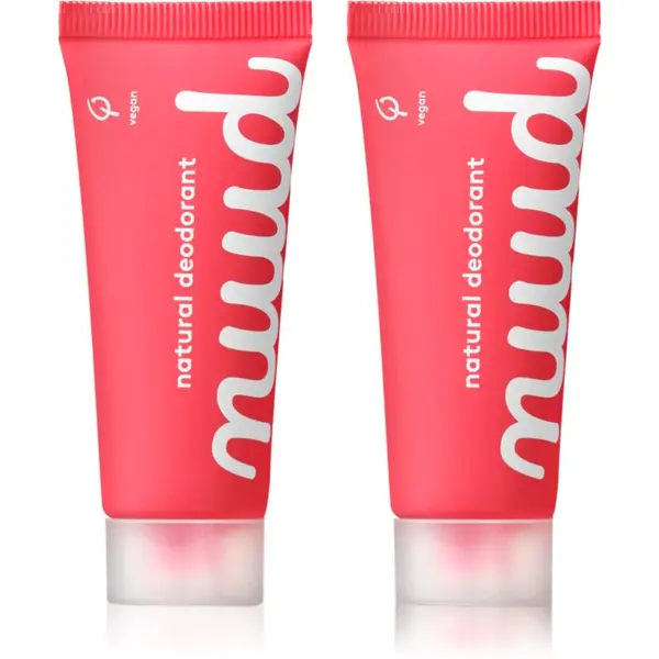 NUUD nuud Smarter Pack Red kremasti deodorant naravno 2x20 ml