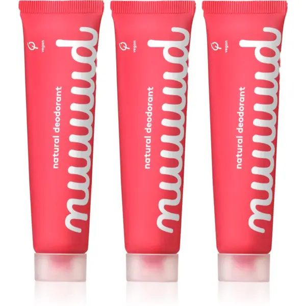 NUUD nuud Wholelottanuud Pack kremasti deodorant naravno 3x40 ml