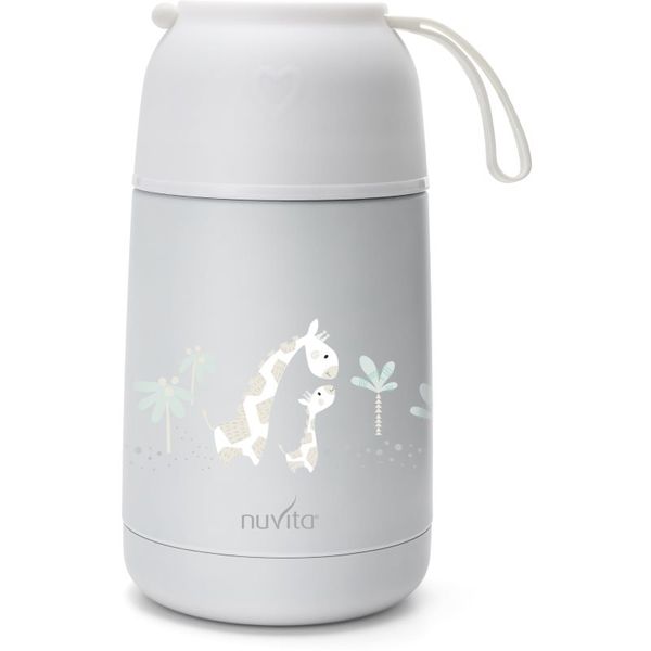 Nuvita Nuvita Thermos termovka s silikonskim držalom White 500 ml