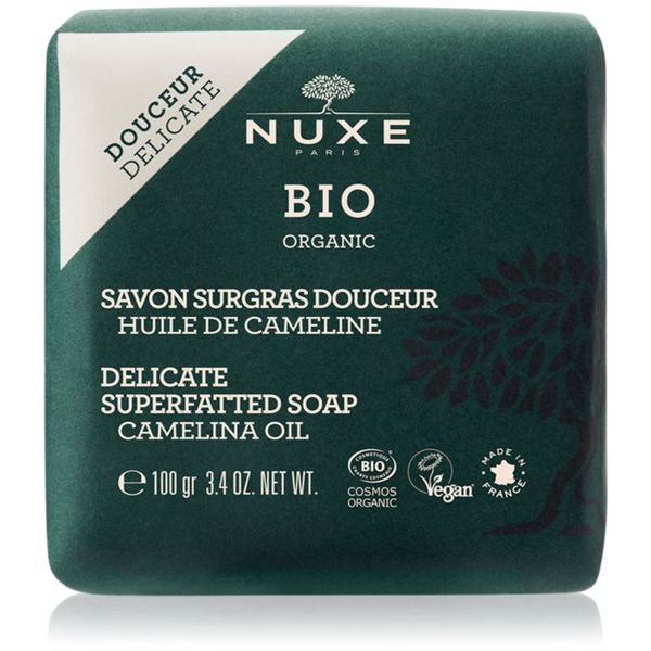 Nuxe Nuxe Bio Organic ekstra nežno hranilno milo za telo in obraz 100 g