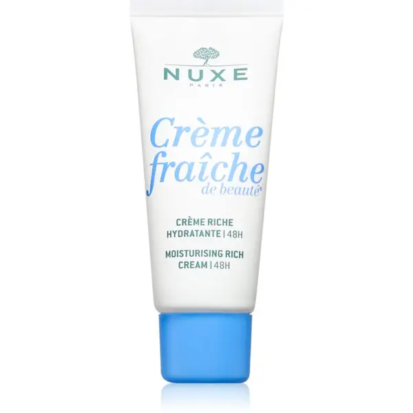Nuxe Nuxe Crème Fraîche de Beauté Moisturizing Rich Cream hranilna vlažilna krema za suho in zelo suho občutljivo kožo 30 ml