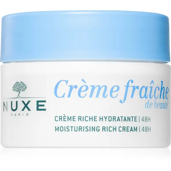 Nuxe Nuxe Crème Fraîche de Beauté Moisturizing Rich Cream hranilna vlažilna krema za suho in zelo suho občutljivo kožo 50 ml