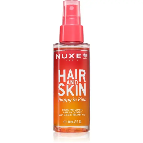 Nuxe Nuxe Hair & Skin Happy In Pink parfumska meglica za telo in lase za ženske 100 ml