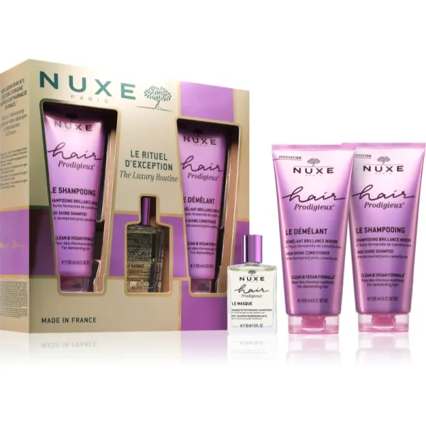 Nuxe Nuxe Hair Prodigieux The Luxury Routine Set darilni set za lase