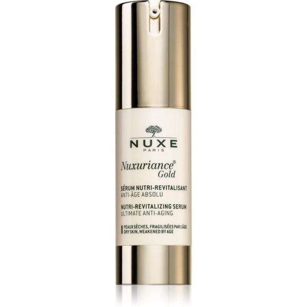 Nuxe Nuxe Nuxuriance Gold revitalizacijski serum za obraz s hranilnim učinkom 30 ml