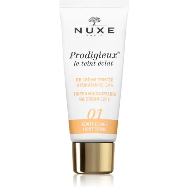Nuxe Nuxe Prodigieux Tinted Moisturizing BB Cream vlažilna BB krema odtenek 01 Light 30 ml