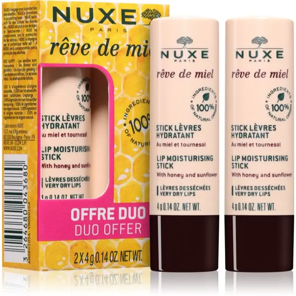 Nuxe Nuxe Rêve de Miel Duo balzam za ustnice