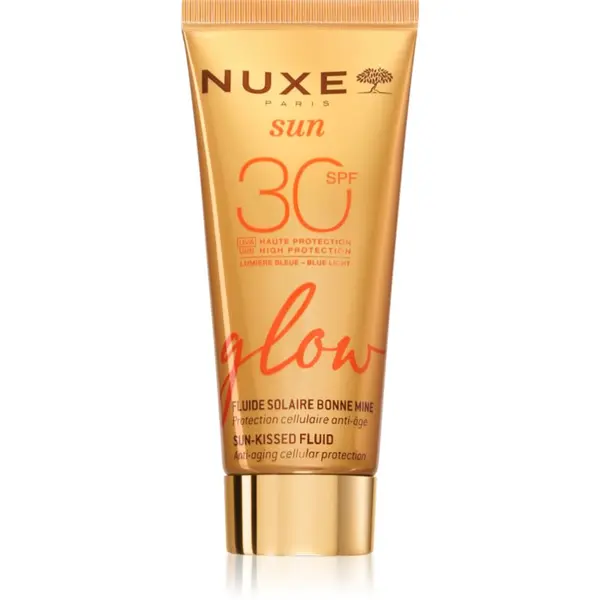 Nuxe Nuxe Sun Glow zaščitni tonirani fluid za obraz SPF 30 40 ml