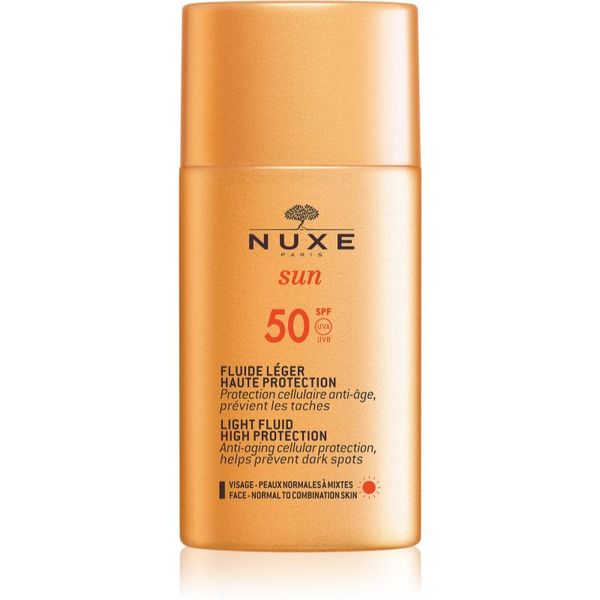 Nuxe Nuxe Sun lahki zaščitni fluid SPF 50 50 ml