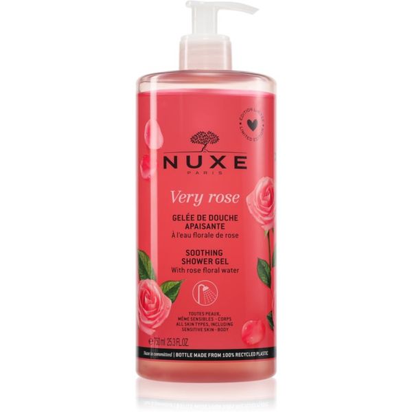 Nuxe Nuxe Very Rose gel za prhanje z vonjem vrtnic 750 ml