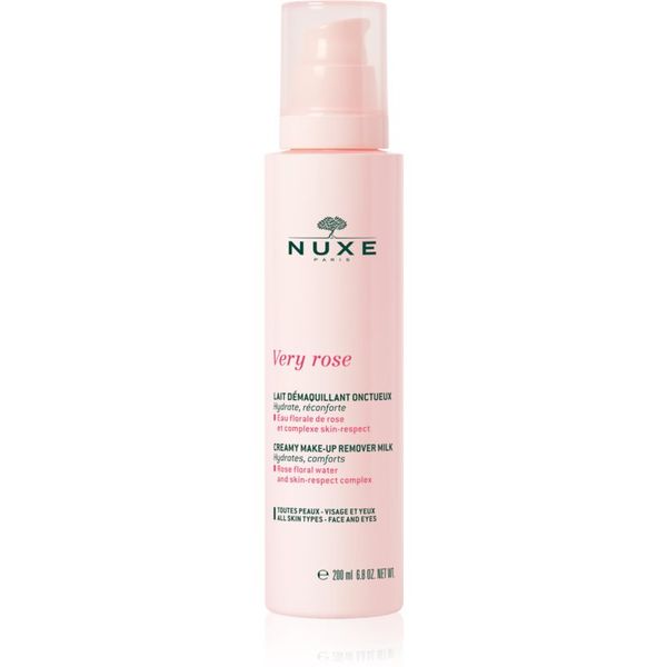 Nuxe Nuxe Very Rose nežni losjon za odstranjevanje ličil za vse tipe kože 200 ml
