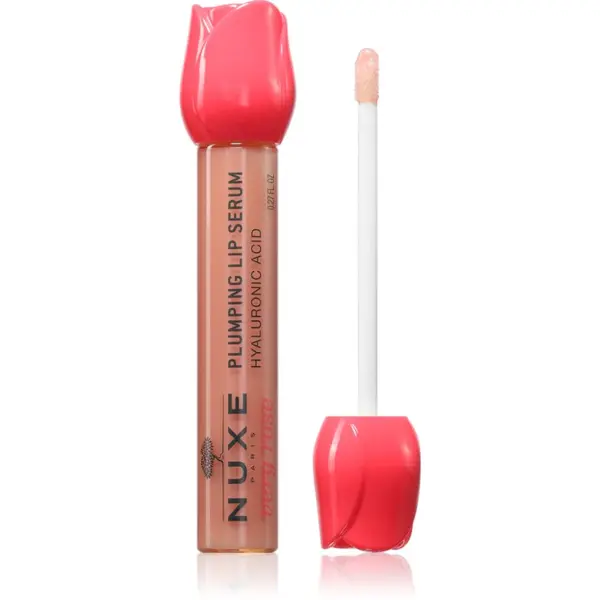Nuxe Nuxe Very Rose Plumping Lip Serum sijaj za ustnice z učinkom povečanja 8 ml