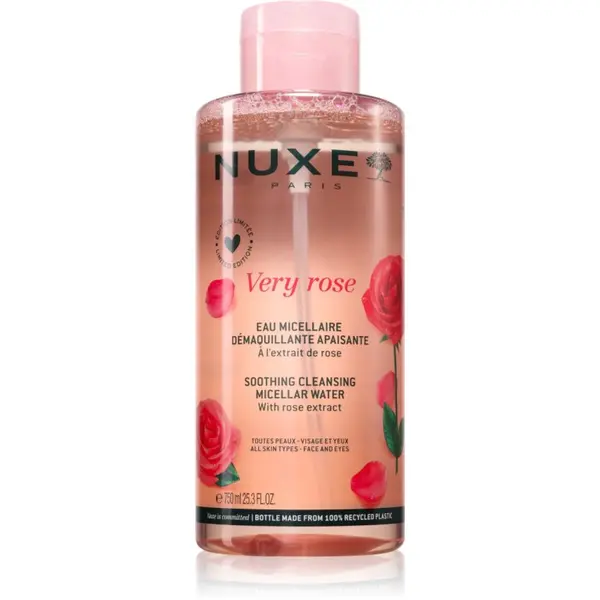 Nuxe Nuxe Very Rose pomirjajoča micelarna voda 750 ml