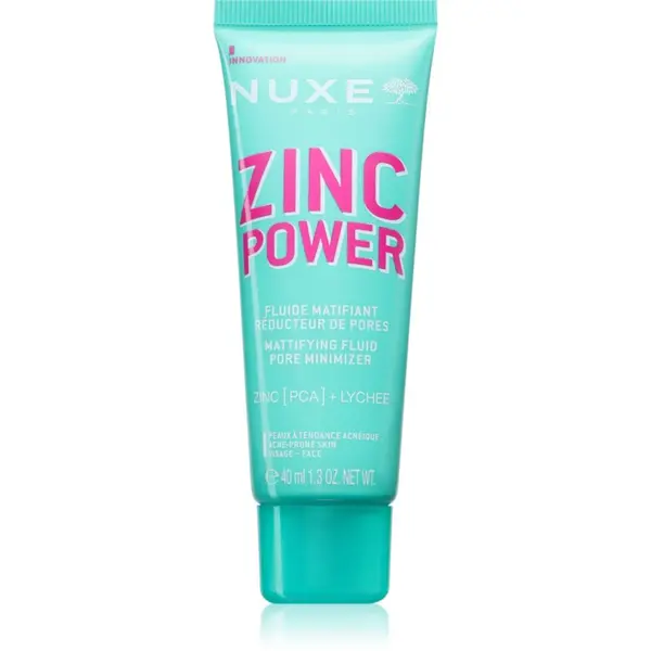 Nuxe Nuxe Zinc Power Mattifying Fluid matirajoči fluid za mastno k aknam nagnjeno kožo 40 ml