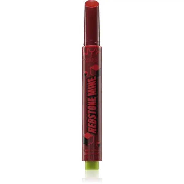 NYX Professional Makeup NYX Professional Makeup A Minecraft Movie balzam za ustnice odtenek Redstone Mine 2 g