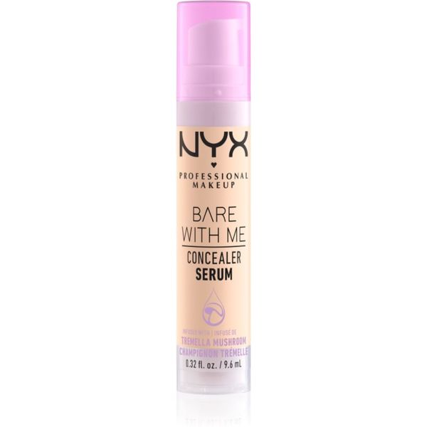 NYX Professional Makeup NYX Professional Makeup Bare With Me Concealer Serum vlažilni korektor 2 v 1 odtenek 01 - Fair 9,6 ml