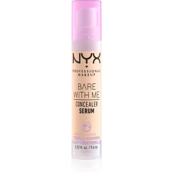 NYX Professional Makeup NYX Professional Makeup Bare With Me Concealer Serum vlažilni korektor 2 v 1 odtenek 01 - Fair 9,6 ml