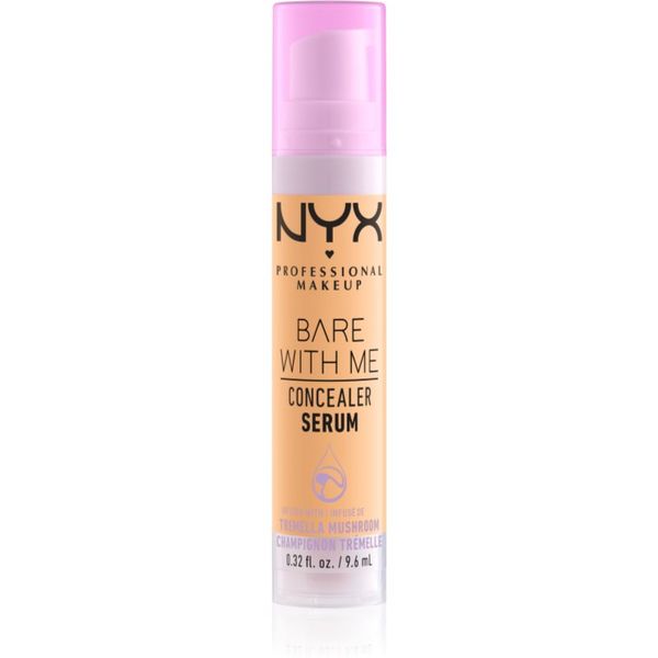 NYX Professional Makeup NYX Professional Makeup Bare With Me Concealer Serum vlažilni korektor 2 v 1 odtenek 05 Golden 9,6 ml