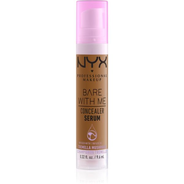 NYX Professional Makeup NYX Professional Makeup Bare With Me Concealer Serum vlažilni korektor 2 v 1 odtenek 10 Camel 9,6 ml