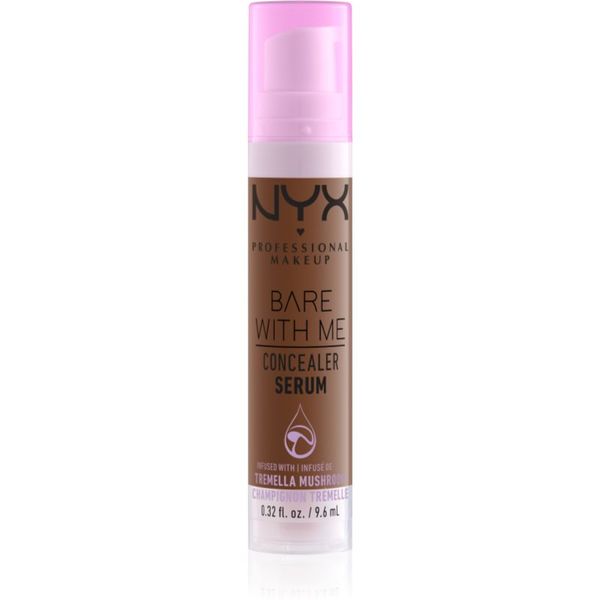 NYX Professional Makeup NYX Professional Makeup Bare With Me Concealer Serum vlažilni korektor 2 v 1 odtenek 12 Rich 9,6 ml