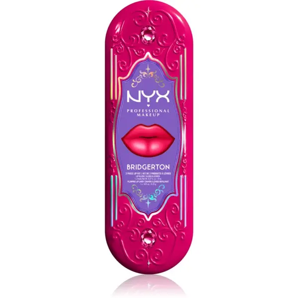 NYX Professional Makeup NYX Professional Makeup Bridgerton Royal Treasures set za ustnice odtenek 05 2 kos
