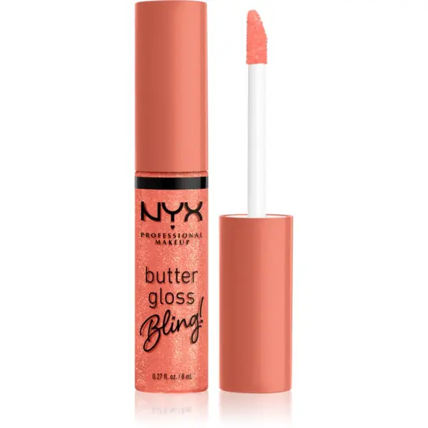 NYX Professional Makeup NYX Professional Makeup Butter Gloss Bling sijaj za ustnice bleščeč odtenek 02 Dripped Out 8 ml