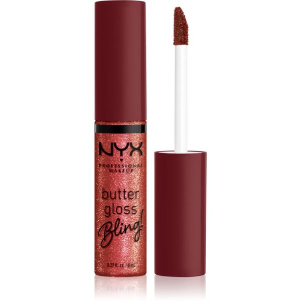 NYX Professional Makeup NYX Professional Makeup Butter Gloss Bling sijaj za ustnice bleščeč odtenek 07 Big Spender 8 ml