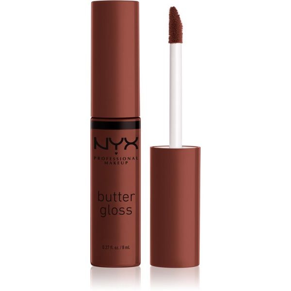 NYX Professional Makeup NYX Professional Makeup Butter Gloss sijaj za ustnice odtenek 51 Brownie Drip 8 ml