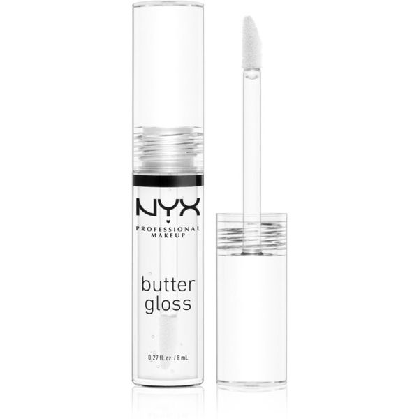 NYX Professional Makeup NYX Professional Makeup Butter Gloss sijaj za ustnice odtenek 54 Sugar Glass 8 ml