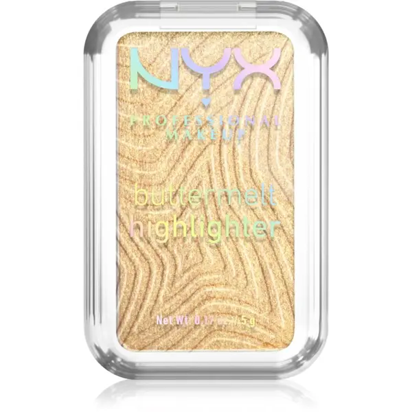 NYX Professional Makeup NYX Professional Makeup Buttermelt Highlighter osvetljevalec odtenek butta than gold 25 5 g