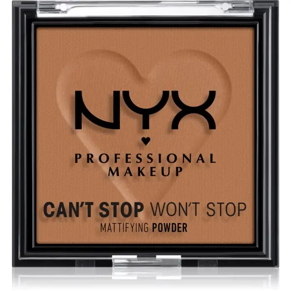 NYX Professional Makeup NYX Professional Makeup Can't Stop Won't Stop Mattifying Powder matirajoči puder odtenek 08 Mocha 6 g