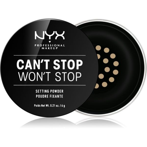 NYX Professional Makeup NYX Professional Makeup Can't Stop Won't Stop puder v prahu odtenek 02 Light-medium 6 g