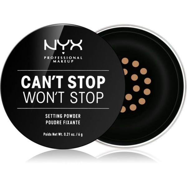 NYX Professional Makeup NYX Professional Makeup Can't Stop Won't Stop puder v prahu odtenek 03 Medium 6 g