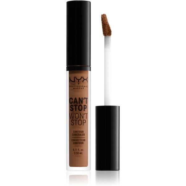 NYX Professional Makeup NYX Professional Makeup Can't Stop Won't Stop tekoči korektor odtenek 17 Capuccino 3.5 ml