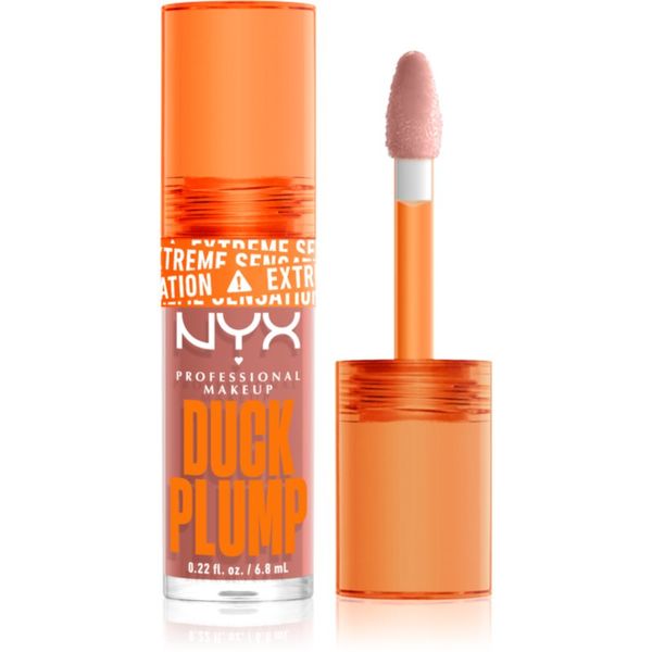 NYX Professional Makeup NYX Professional Makeup Duck Plump sijaj za ustnice z učinkom povečanja odtenek 02 Banging Bare 6,8 ml