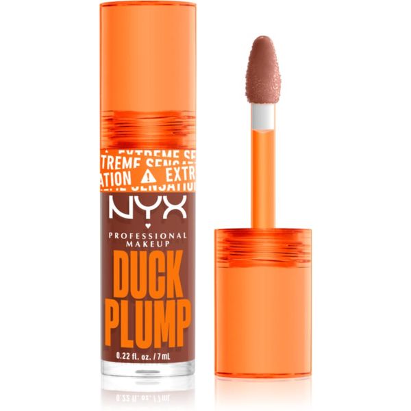 NYX Professional Makeup NYX Professional Makeup Duck Plump sijaj za ustnice z učinkom povečanja odtenek 07 Mocha Me Crazy 7 ml