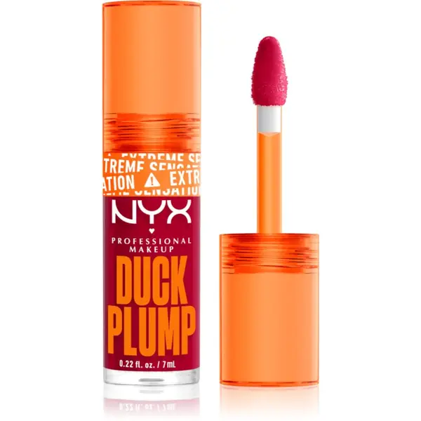 NYX Professional Makeup NYX Professional Makeup Duck Plump sijaj za ustnice z učinkom povečanja odtenek 14 Hall Of Flame 7 ml