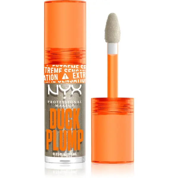 NYX Professional Makeup NYX Professional Makeup Duck Plump sijaj za ustnice z učinkom povečanja odtenek Quazy Silver 7 ml
