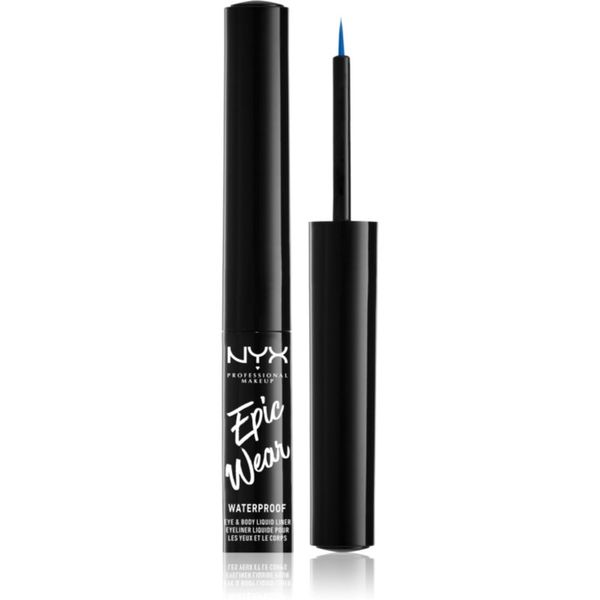 NYX Professional Makeup NYX Professional Makeup Epic Wear Liquid Liner tekoče črtalo za oči z mat finišem odtenek 05 Sapphire 3.5 ml