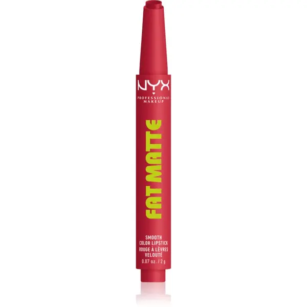NYX Professional Makeup NYX Professional Makeup Fat Matte balzam za ustnice z mat učinkom Flamingo Feather 2 g