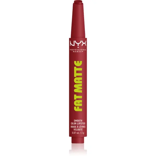 NYX Professional Makeup NYX Professional Makeup Fat Matte balzam za ustnice z mat učinkom Mauve Cloud 2 g