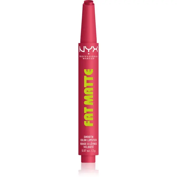 NYX Professional Makeup NYX Professional Makeup Fat Matte balzam za ustnice z mat učinkom Pink Puff 2 g