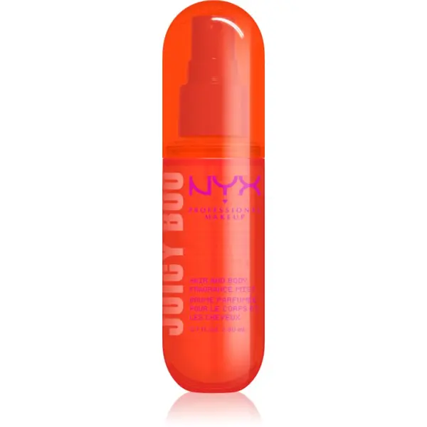 NYX Professional Makeup NYX Professional Makeup Fat Oil Body parfumska meglica za lase in telo z vonjem Juicy Boo 160 ml
