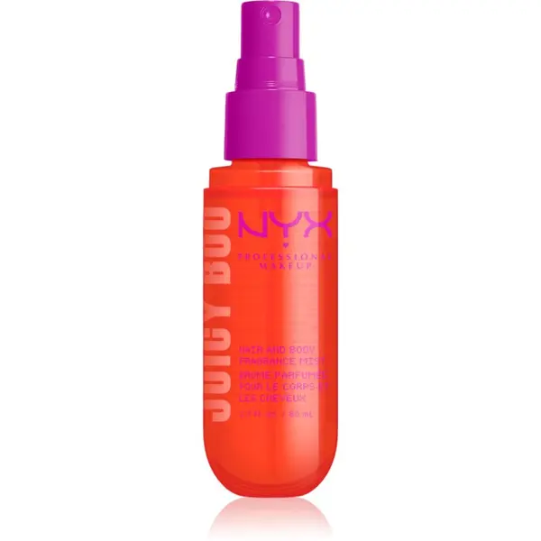 NYX Professional Makeup NYX Professional Makeup Fat Oil Body parfumska meglica za lase in telo z vonjem Juicy Boo 80 ml