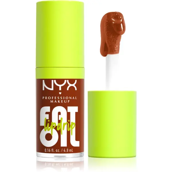 NYX Professional Makeup NYX Professional Makeup Fat Oil Lip Drip olje za ustnice odtenek 07 Scrollin 4,8 ml