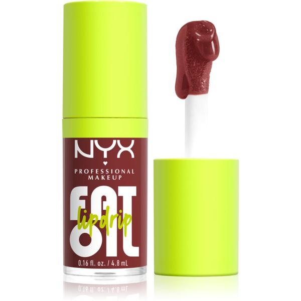 NYX Professional Makeup NYX Professional Makeup Fat Oil Lip Drip olje za ustnice odtenek Sprinkle Sprinkle 4.8 ml