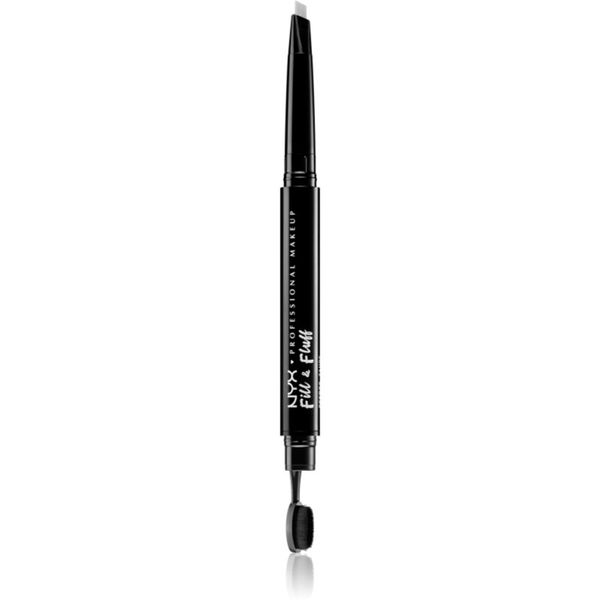 NYX Professional Makeup NYX Professional Makeup Fill & Fluff pomada za obrvi v svinčniku odtenek 09 - Clear 0,2 g