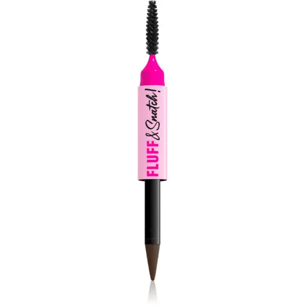NYX Professional Makeup NYX Professional Makeup Fluff & Snatch svinčnik za obrvi s pudrastim učinkom odtenek Espresso 1 g
