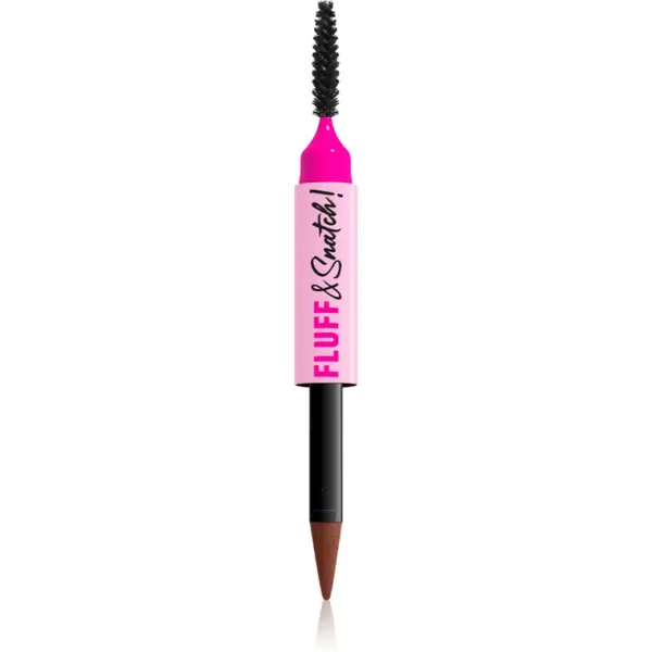 NYX Professional Makeup NYX Professional Makeup Fluff & Snatch svinčnik za obrvi s pudrastim učinkom odtenek Rich Auburn 1 g