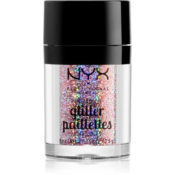 NYX Professional Makeup NYX Professional Makeup Glitter Goals metalične bleščice za obraz in telo odtenek 03 Beauty Beam 2.5 g